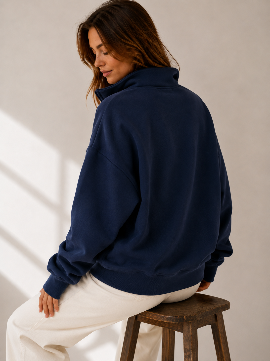 Sudadera Marino hoja