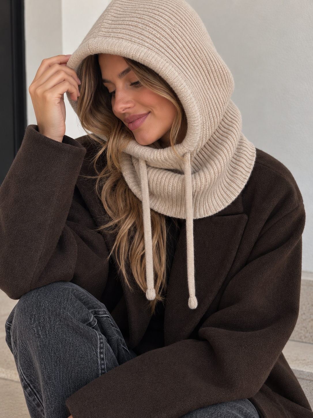 Balaclava Beige