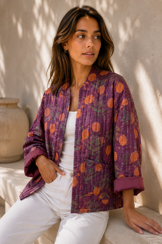 Chaqueta estampada