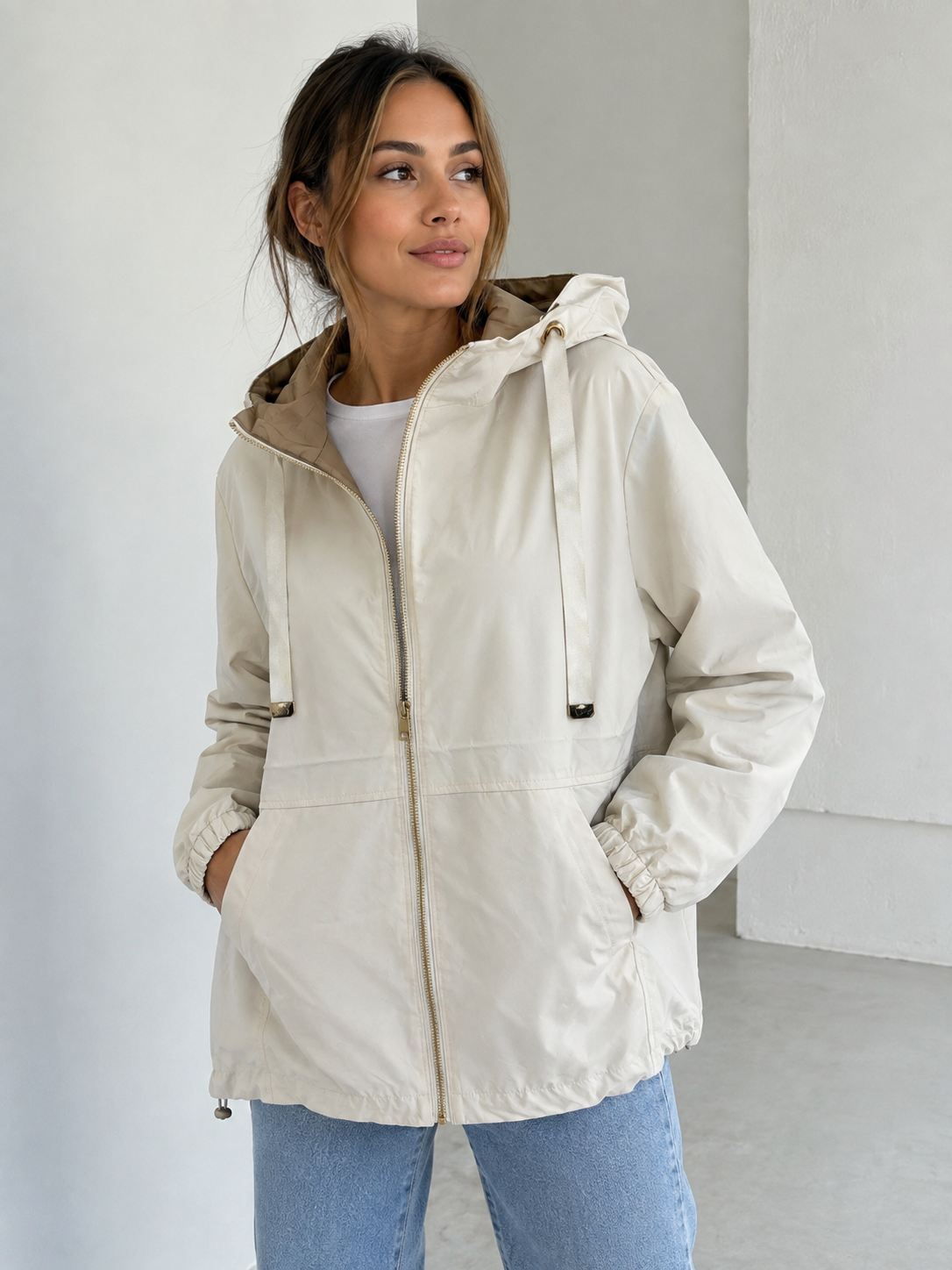 Parka reversible