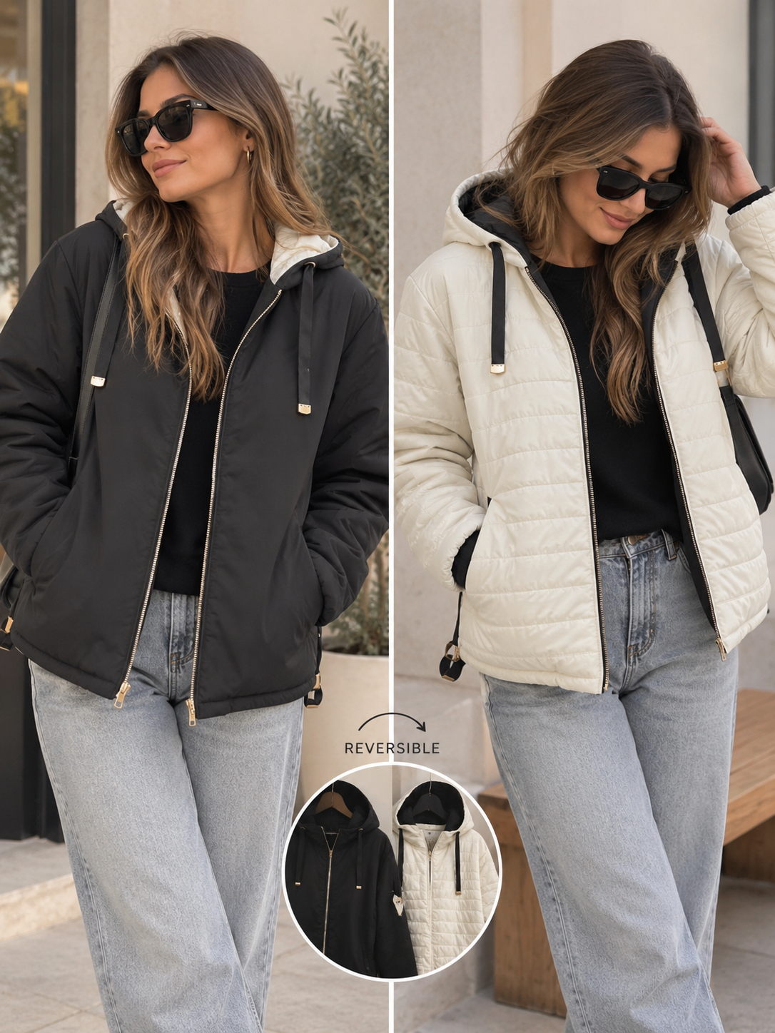Chaqueta reversible