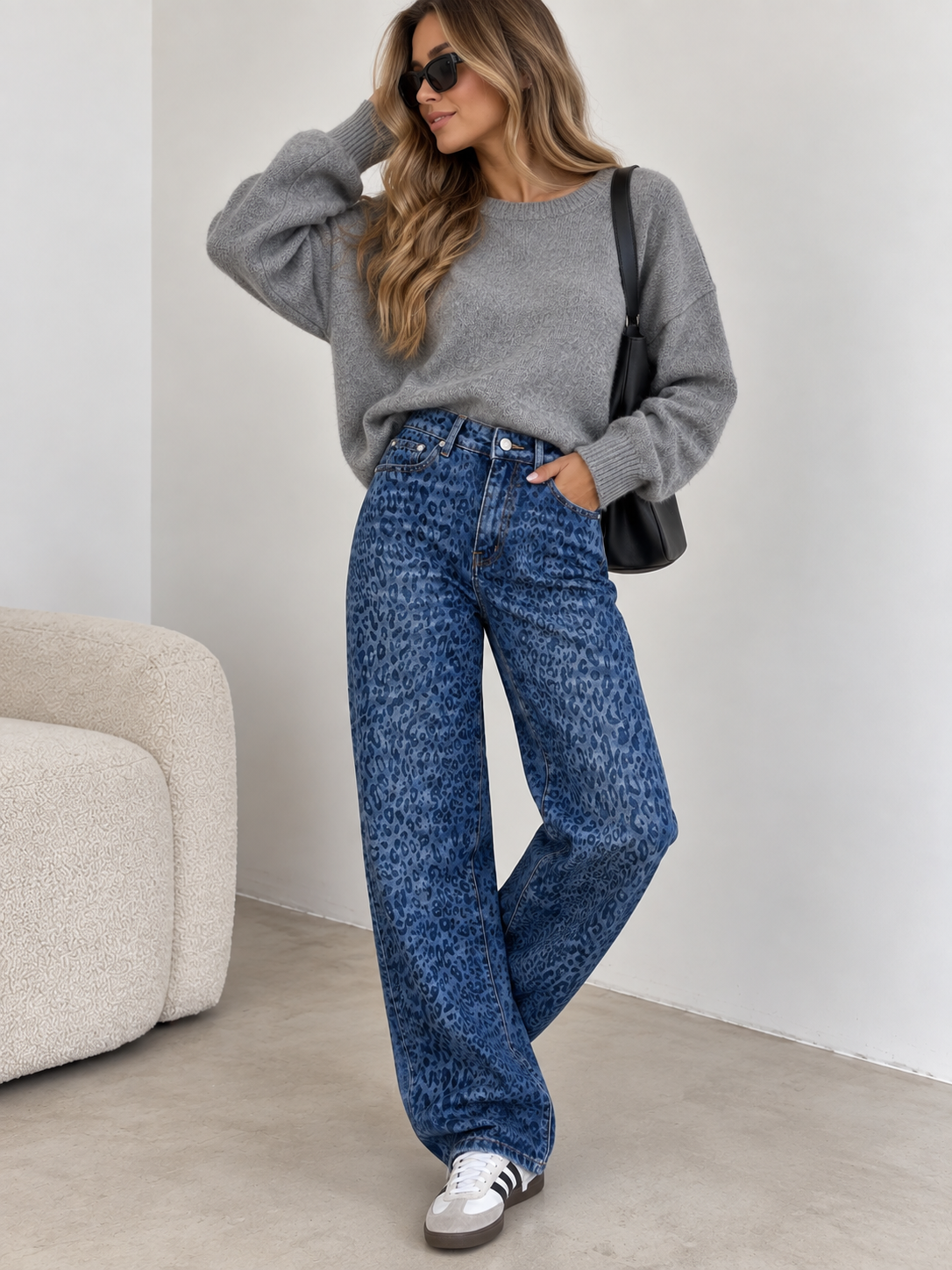 Pantalón animal print