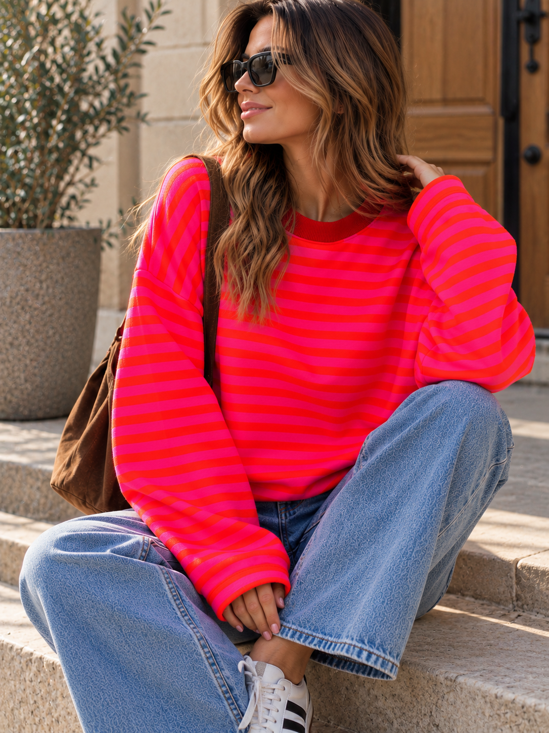 Sudadera fluor