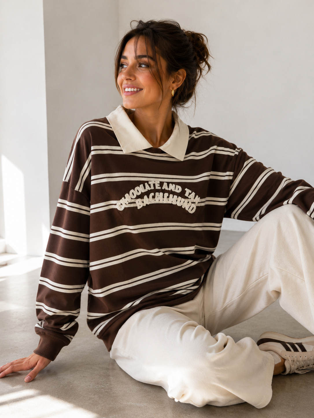 Jersey choco rayas