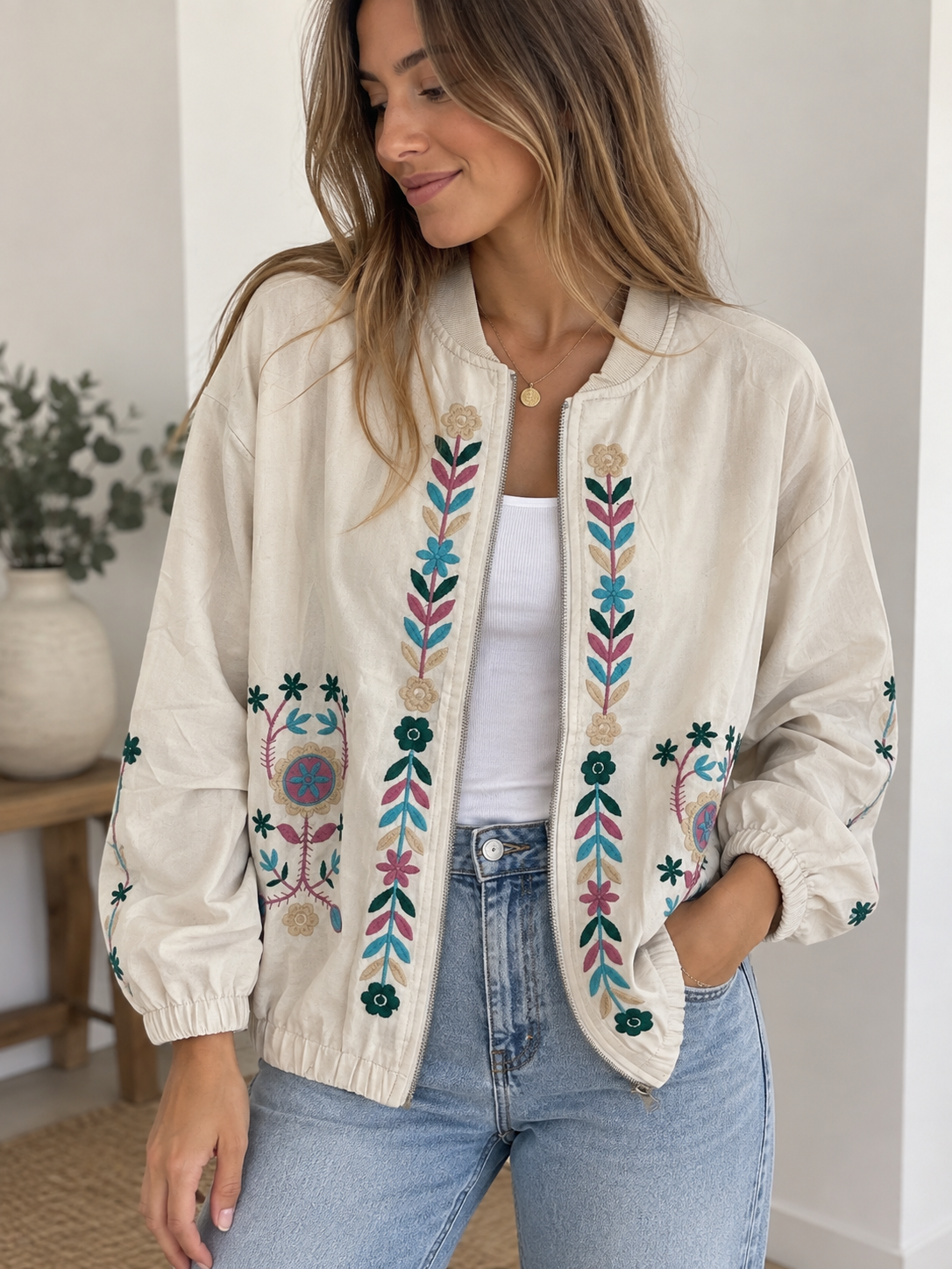 Chaqueta tipo bomber