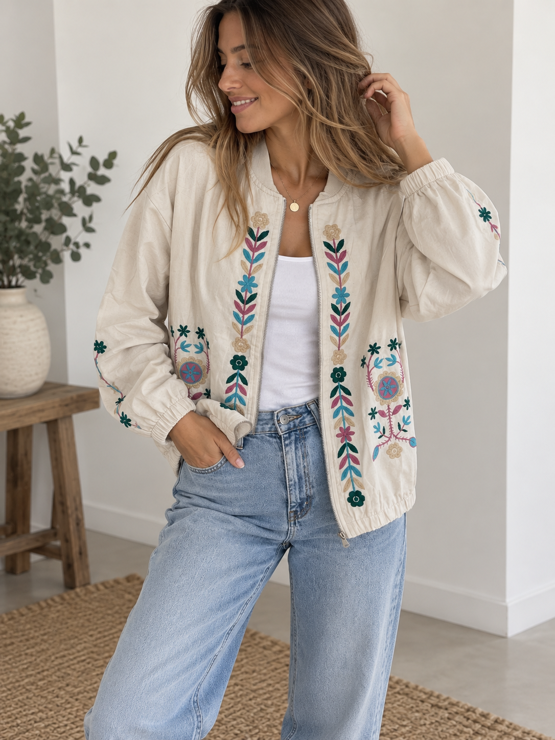 Chaqueta tipo bomber