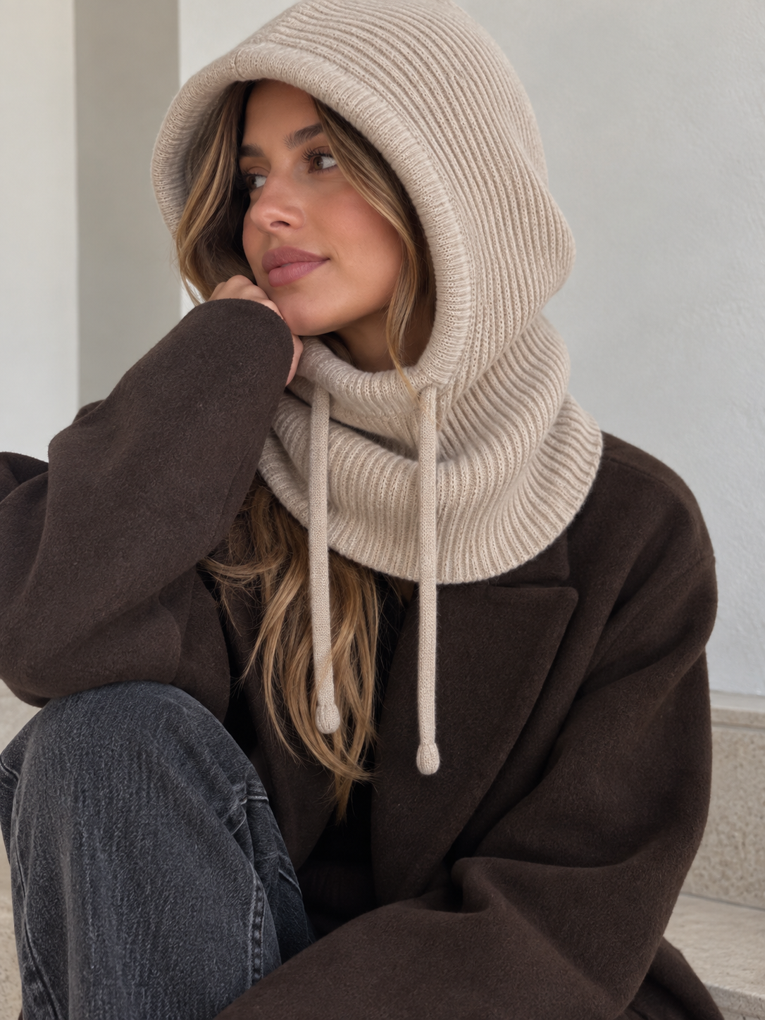 Balaclava Beige