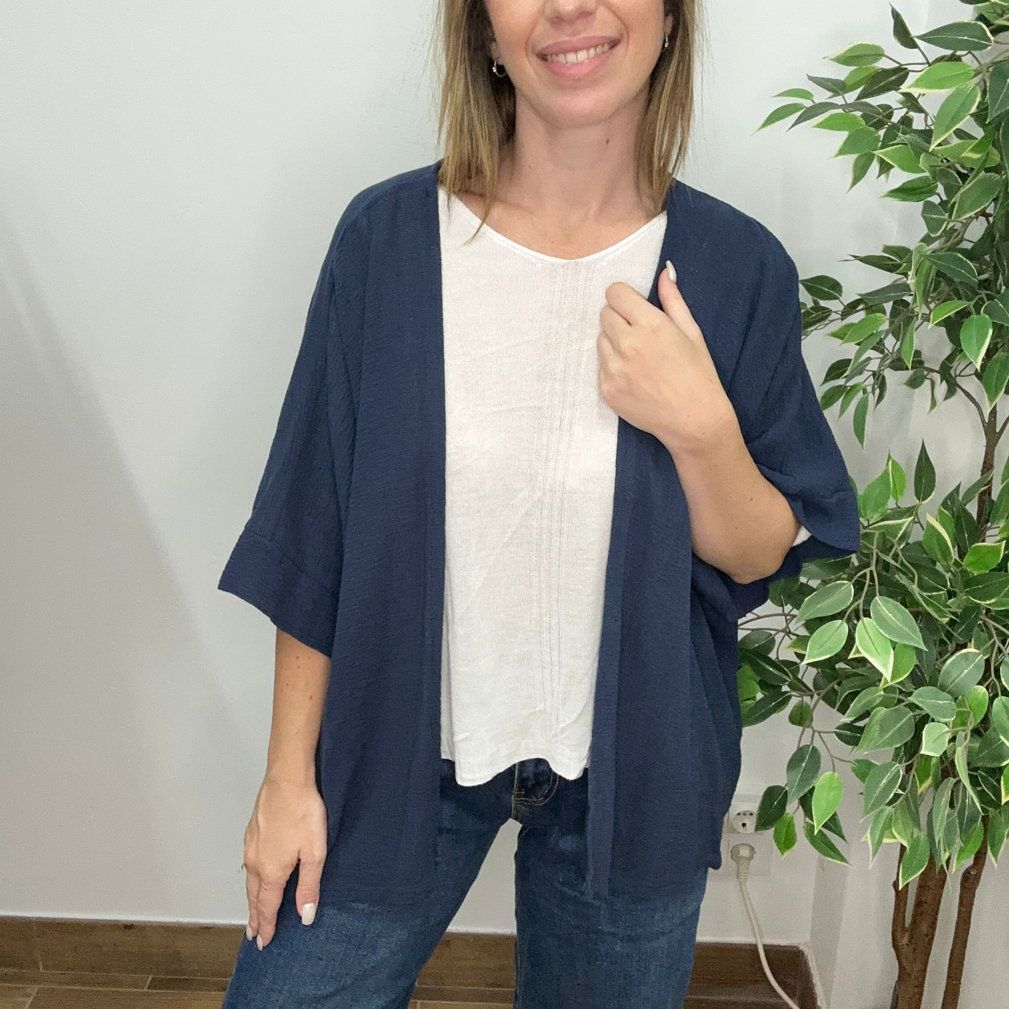 Chaqueta azul